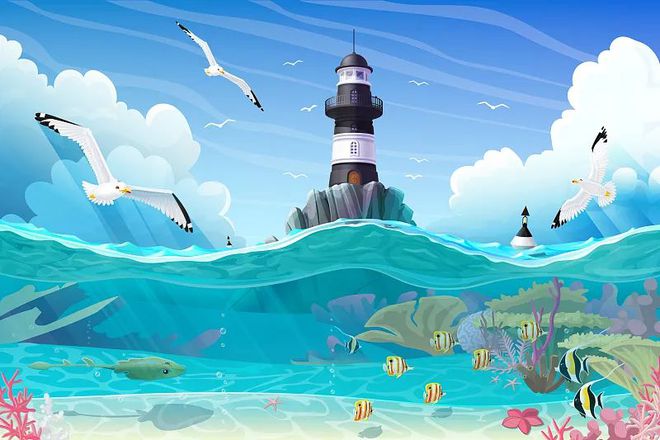 【睡前故事】爱动脑筋的小黑鱼彩神