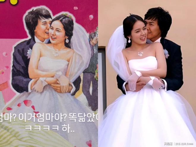 今有漫画卡通人物酷似延政勋韩佳人睁圆眼一瞧可不就是他俩