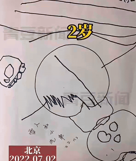 谢娜女儿5岁画作神了网友：贵圈又将出一个“王诗龄”！